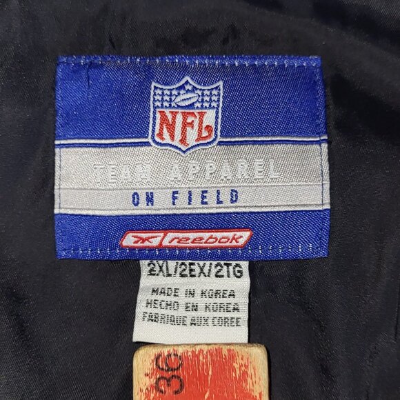 Reebok On Field Team Apparel Pittsburgh Steeler 2XL Lined Windbreaker - Picture 7 of 9